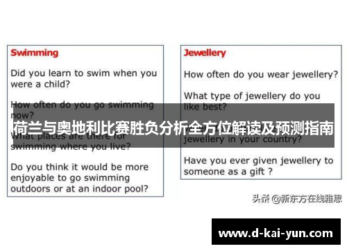 荷兰与奥地利比赛胜负分析全方位解读及预测指南